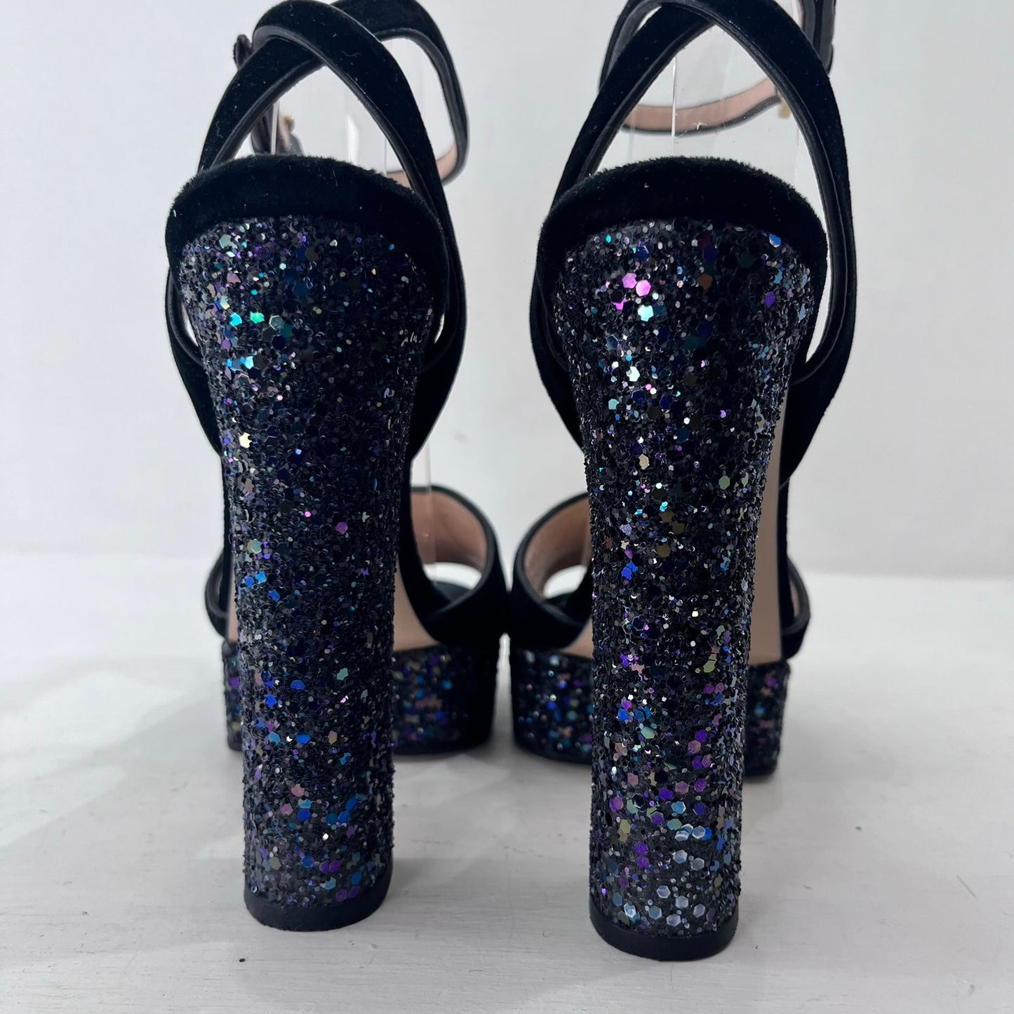 TACONES GUCCI GLITTER