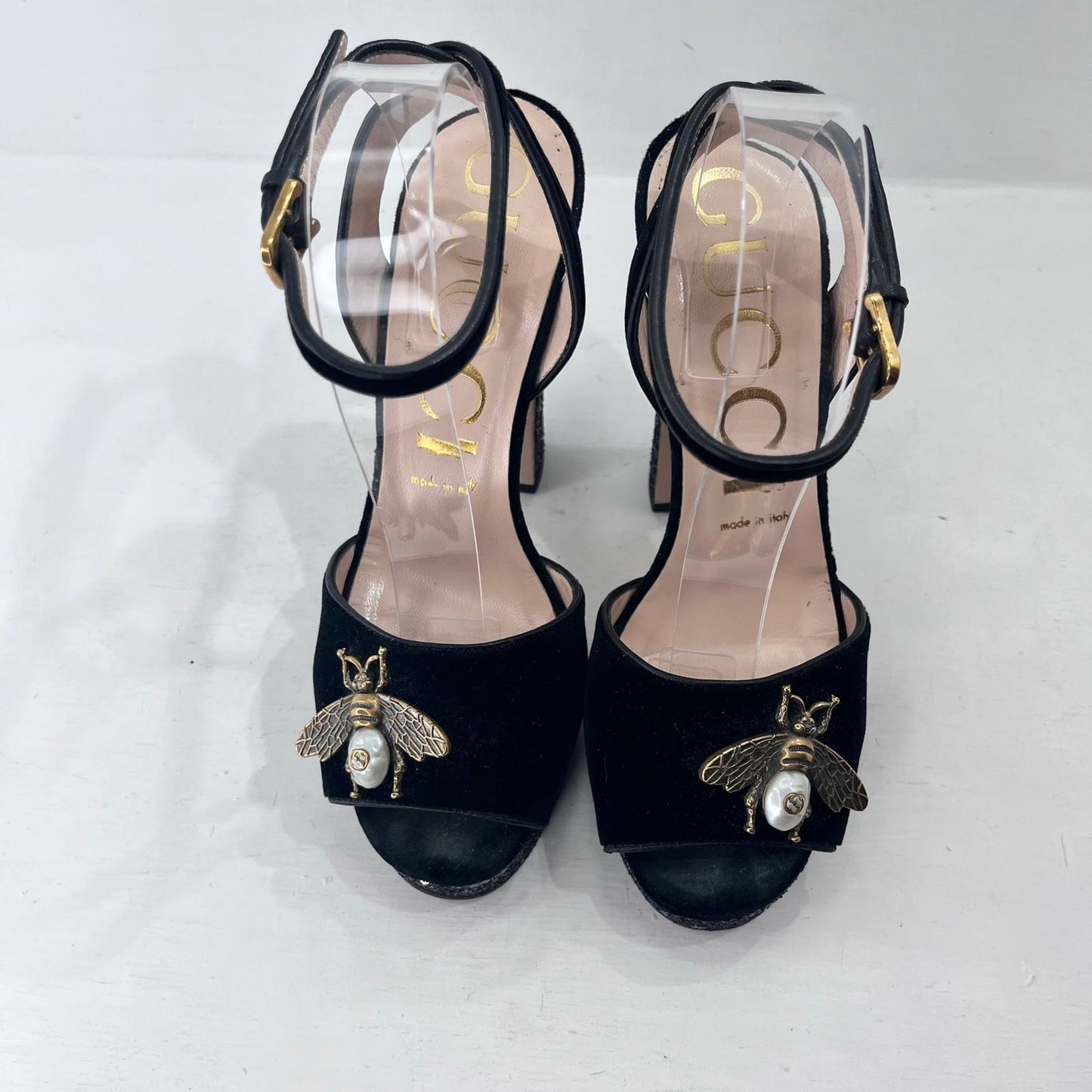 TACONES GUCCI GLITTER