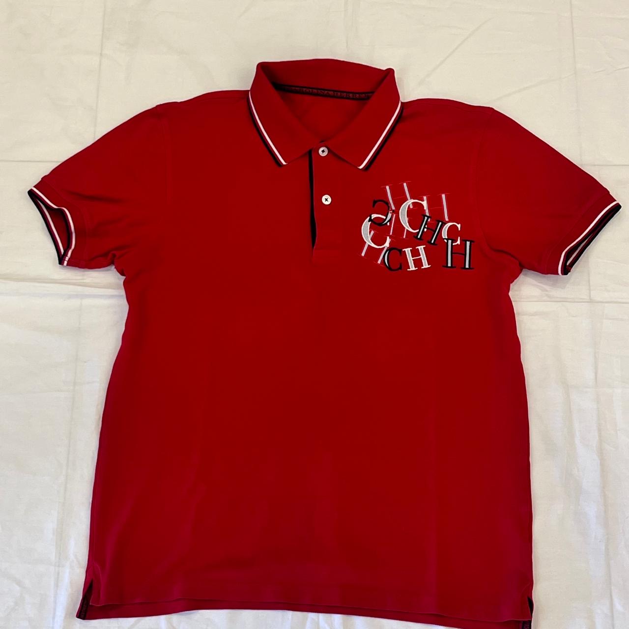 CAMISETA CAROLINA HERRERA ROJA