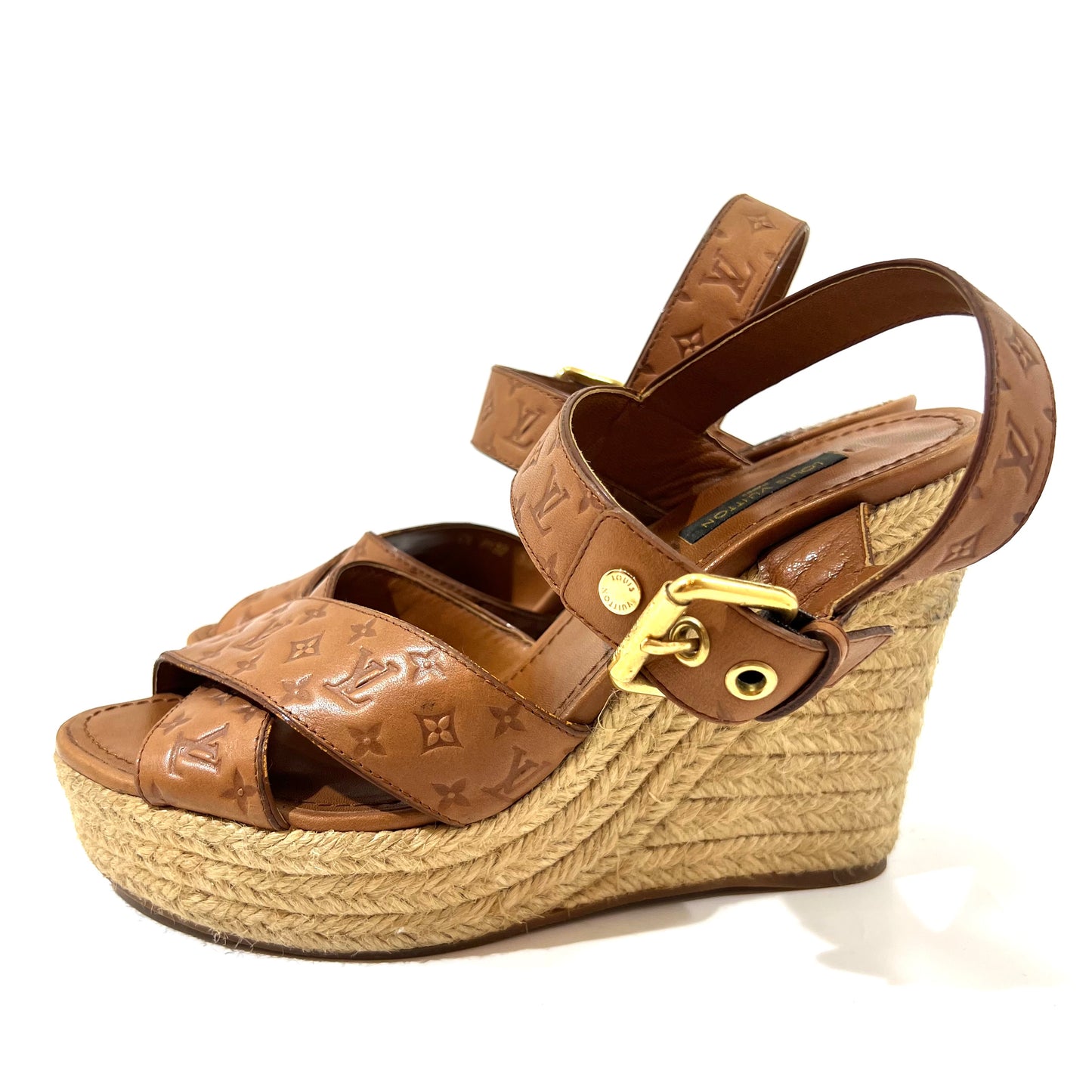 WEDGES LOUIS VUITTON