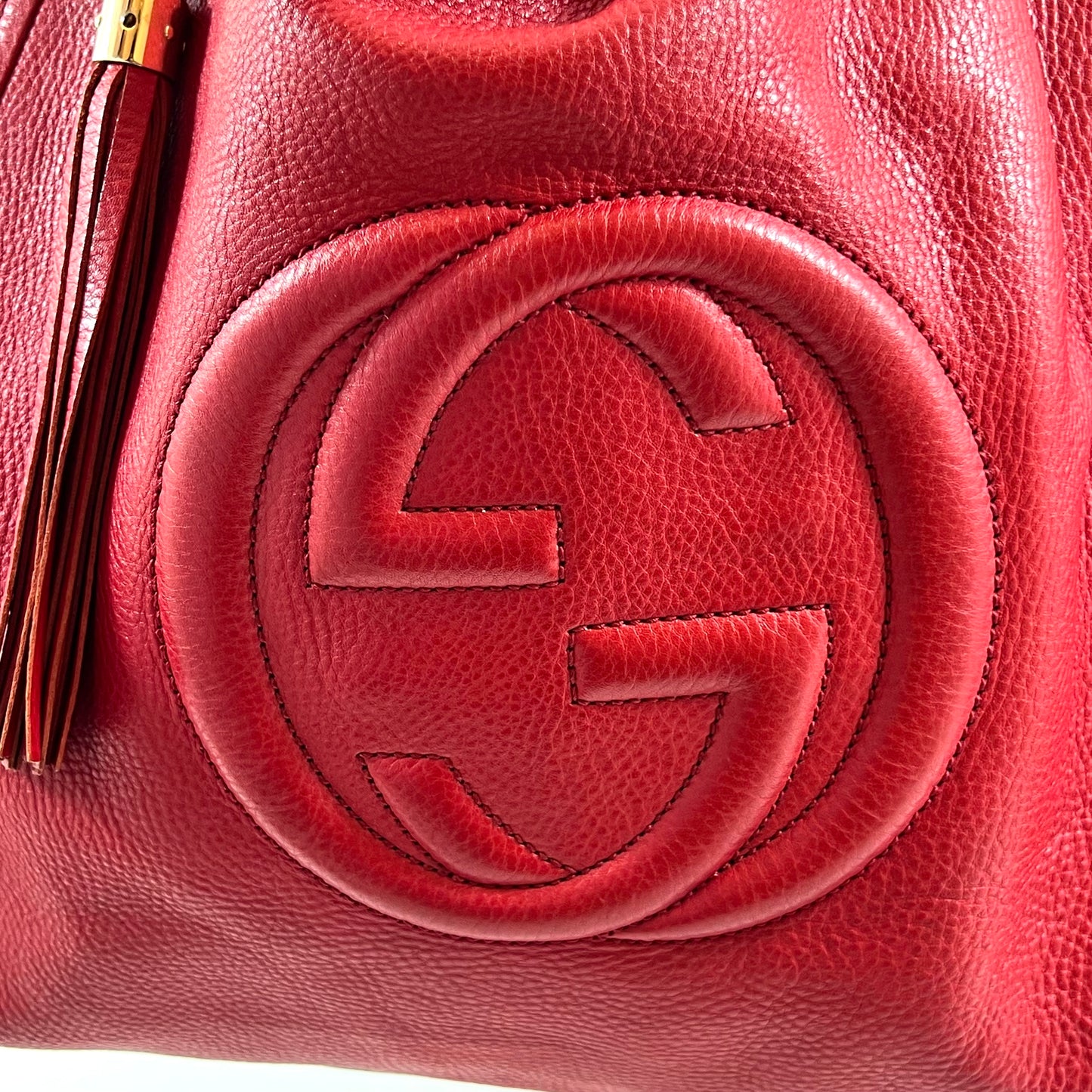 TOTE SOHO GUCCI ROJO