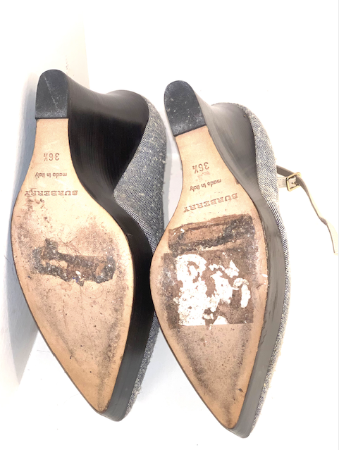 BURBERRY WEDGES