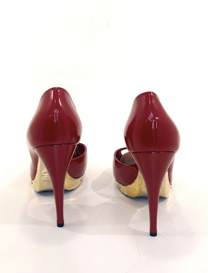 LOUIS VUITTON RED HEELS