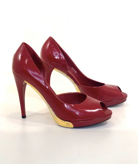 LOUIS VUITTON RED HEELS