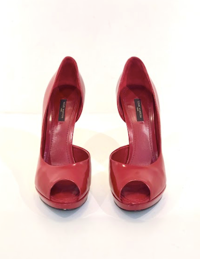 LOUIS VUITTON RED HEELS