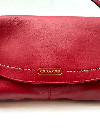 POCHETTE COACH ROJO VINTAGE CAMPBELL