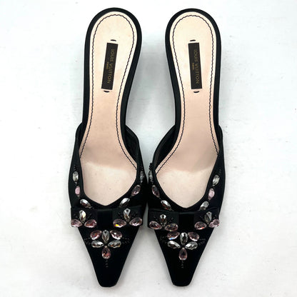 ZAPATILLAS LOUIS VUITTON BLACK SATIN