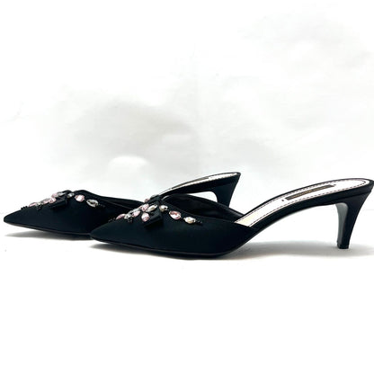ZAPATILLAS LOUIS VUITTON BLACK SATIN