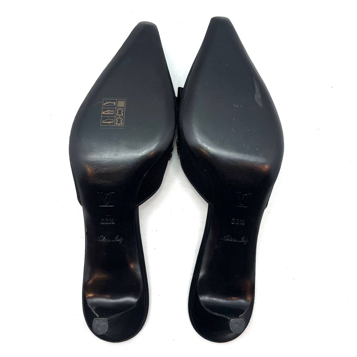 ZAPATILLAS LOUIS VUITTON BLACK SATIN