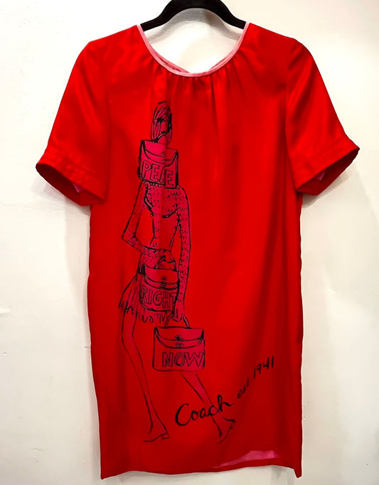 VESTIDO COACH