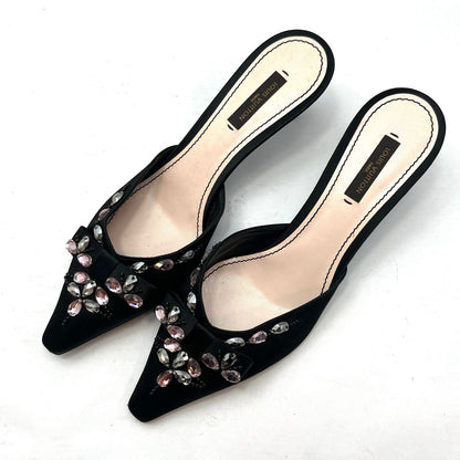 ZAPATILLAS LOUIS VUITTON BLACK SATIN