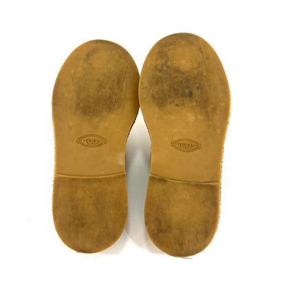 TOD´S KATE RAFFIA PLATFORM MULES