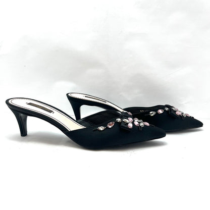 ZAPATILLAS LOUIS VUITTON BLACK SATIN