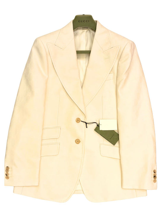 BLAZER GUCCI DE LANA COLOR BEIGE