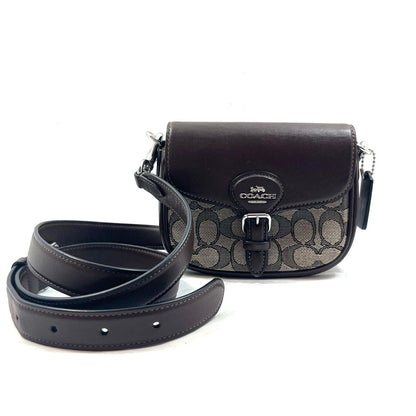AMELIA SADDLE BAG COACH