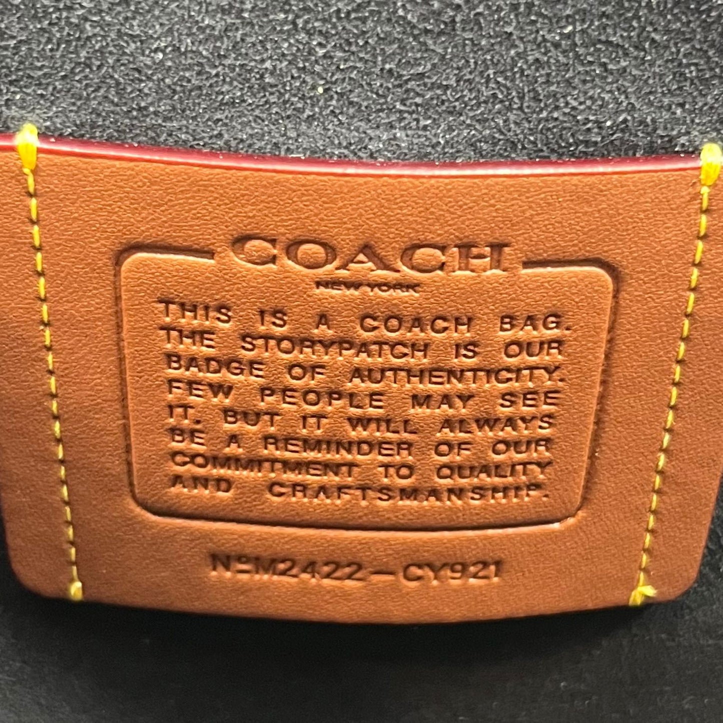 SHOULDER BAG COACH SOFT TABBY