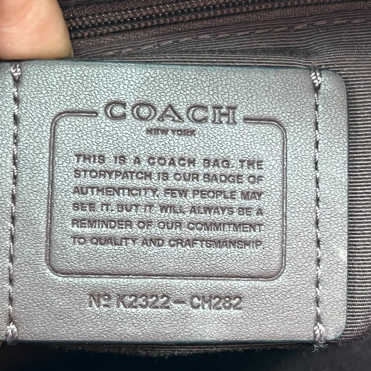 BOLSO COACH BOWLING ROWAN
