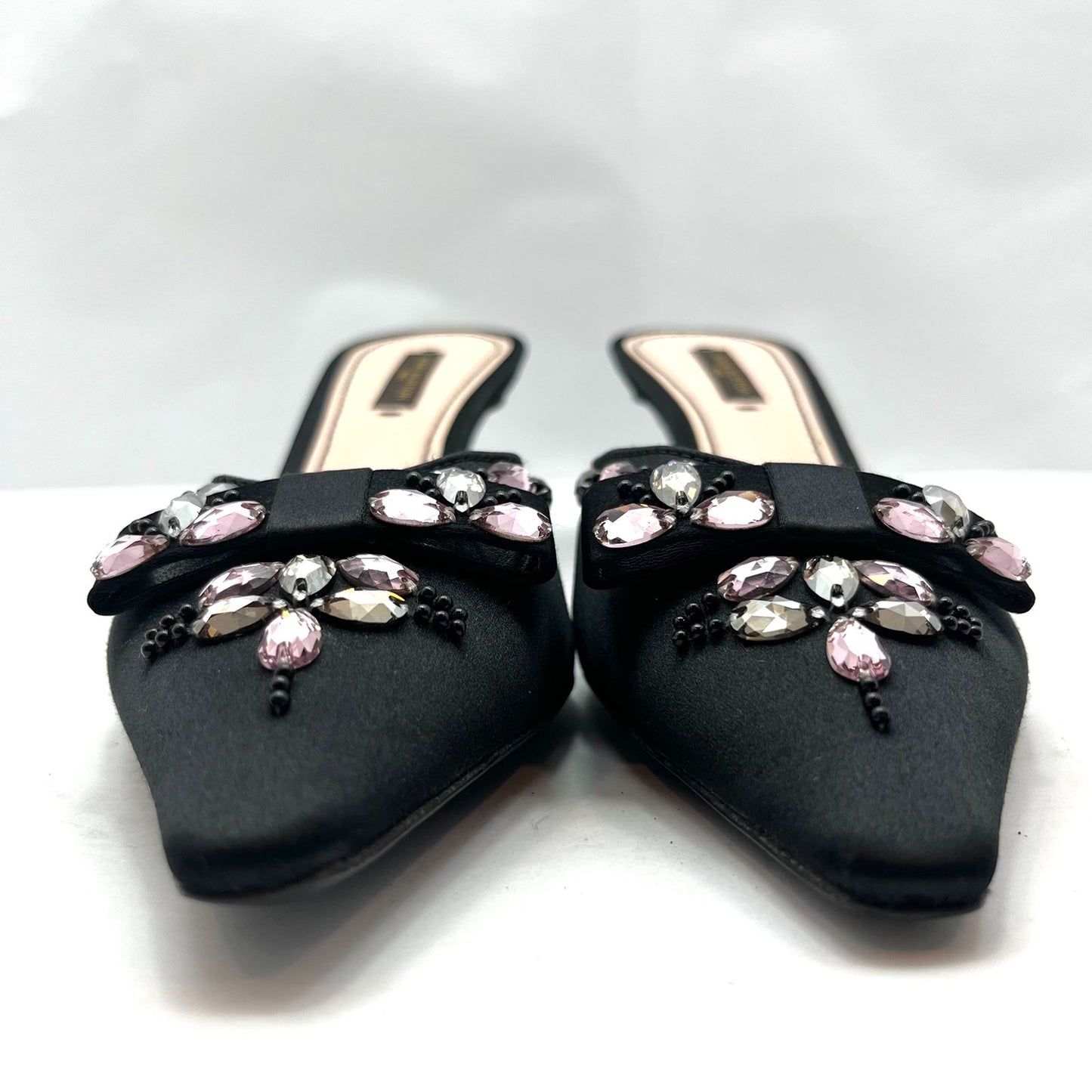 ZAPATILLAS LOUIS VUITTON BLACK SATIN