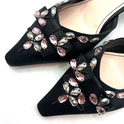 ZAPATILLAS LOUIS VUITTON BLACK SATIN
