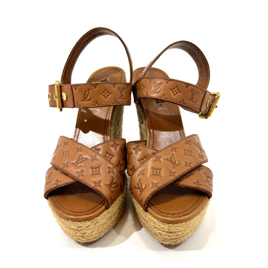 WEDGES LOUIS VUITTON