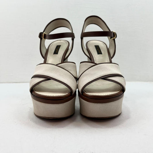 WEDGES LOUIS VUITTON