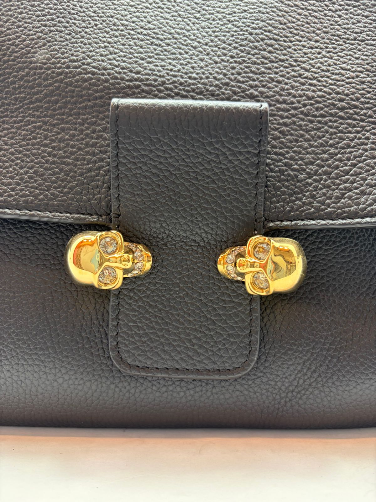 SHOULDER BAG ALEXANDER MCQUEEN TWIN SKULL