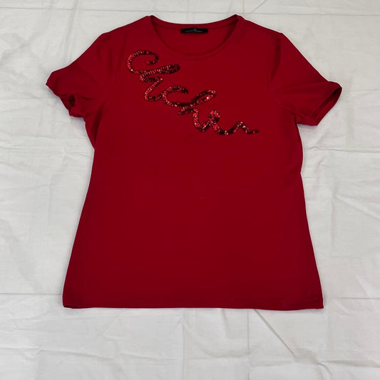 BLUSA CAROLINA HERRERA ROJO