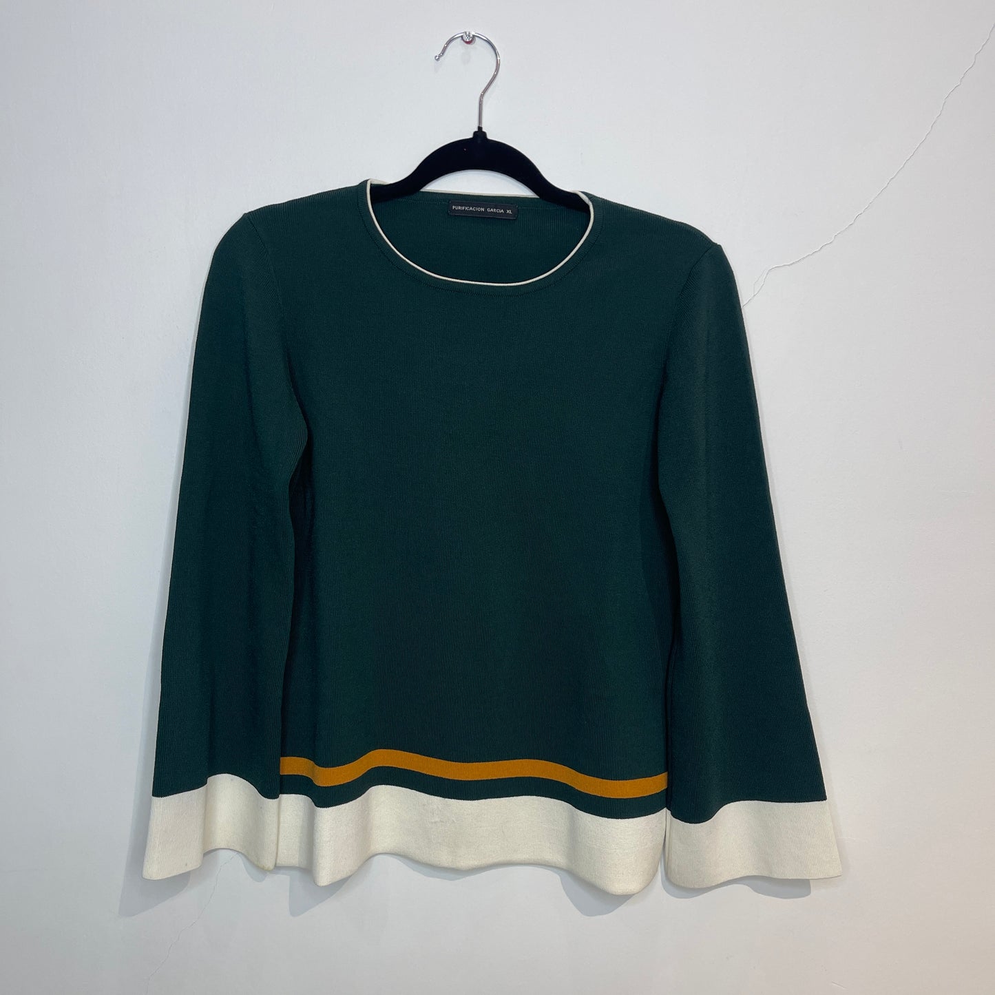 BLUSA PURIFICACION GARCIA VERDE