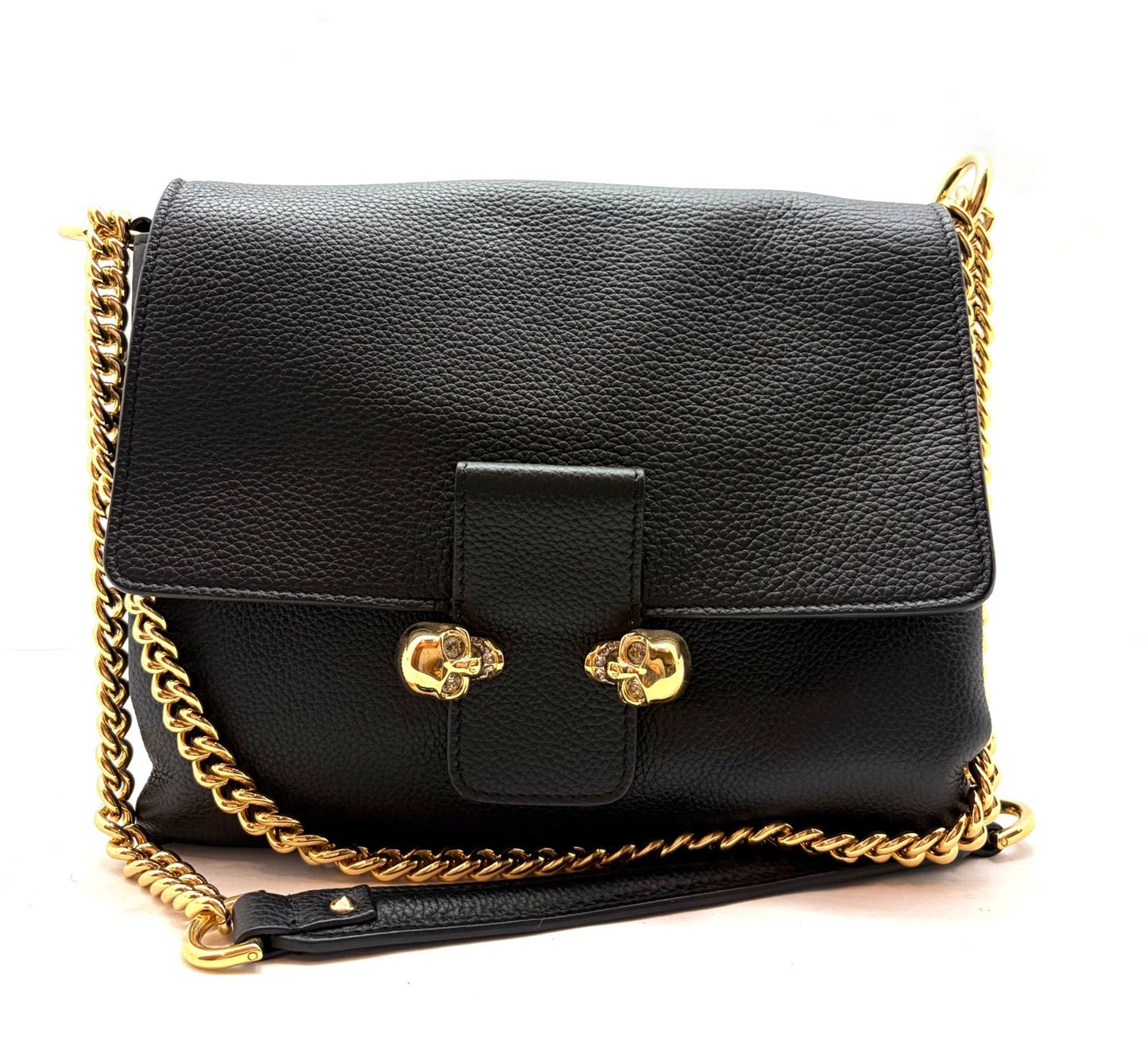 SHOULDER BAG ALEXANDER MCQUEEN TWIN SKULL