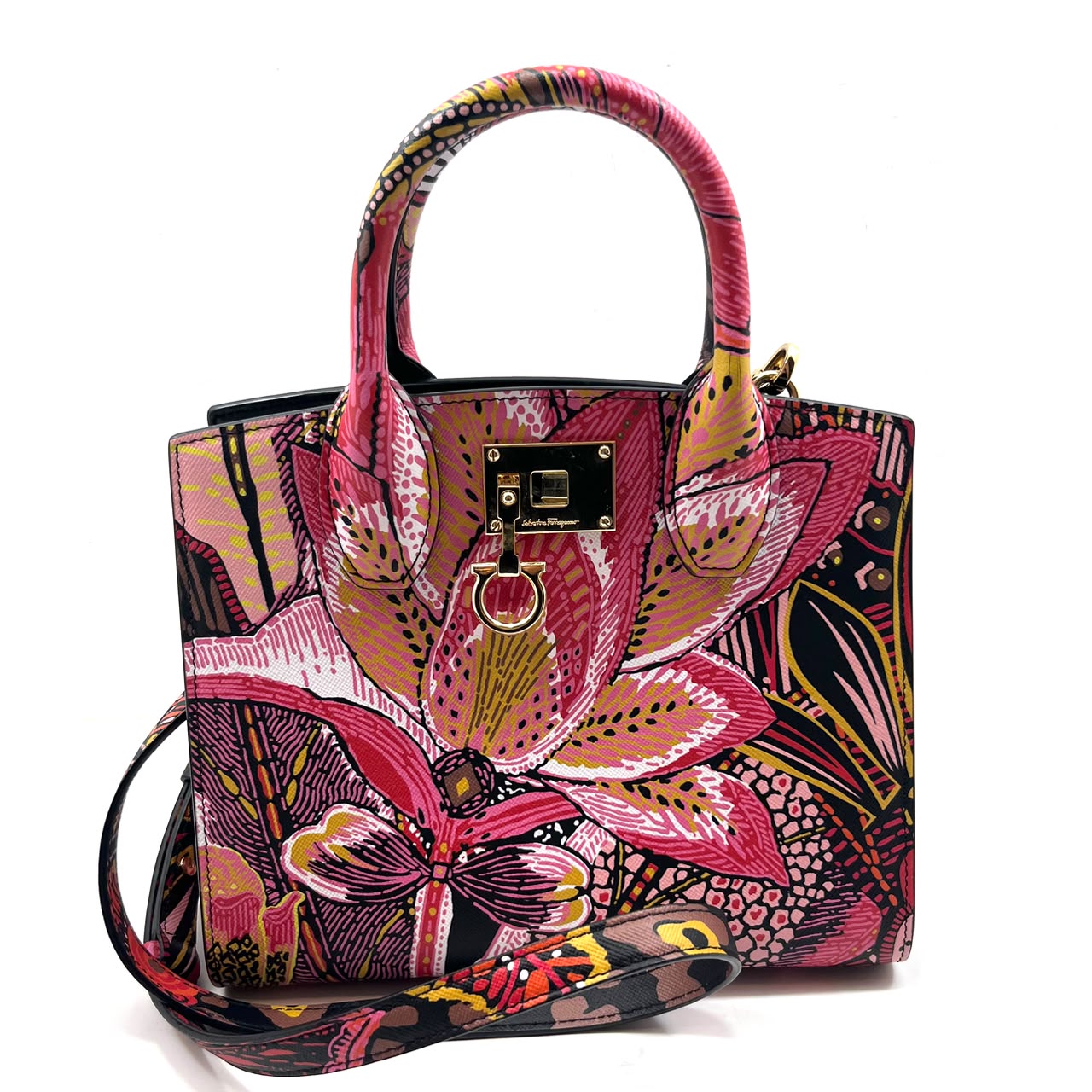 TOTE FERRAGAMO STUDIO BATIK PRINT