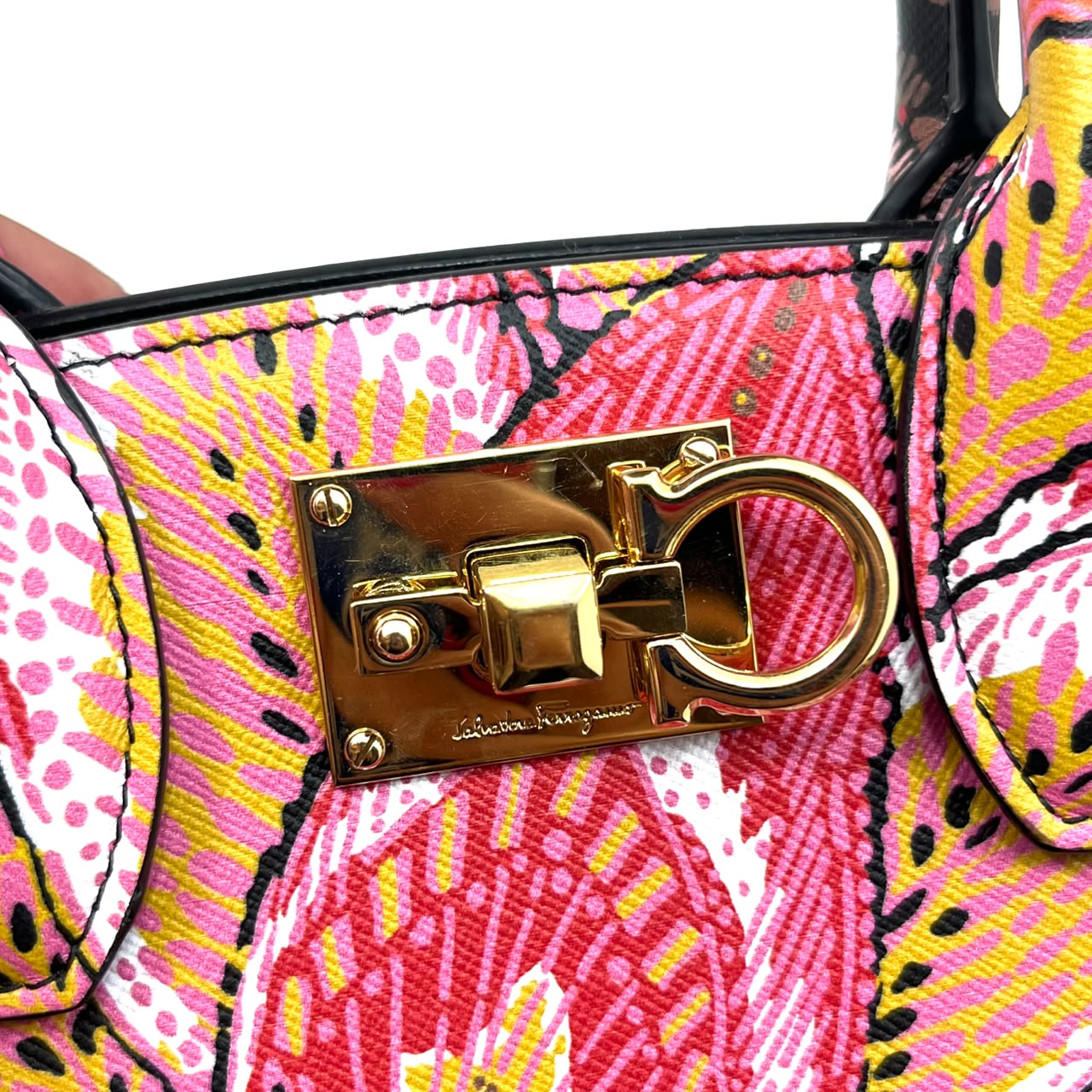 TOTE FERRAGAMO STUDIO BATIK PRINT