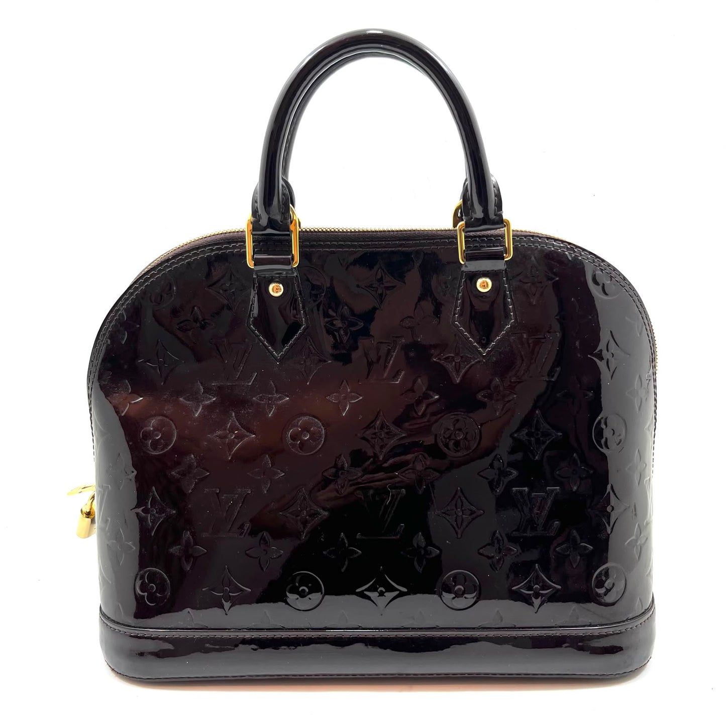 LOUIS VUITTON ALMA PM VERNIS
