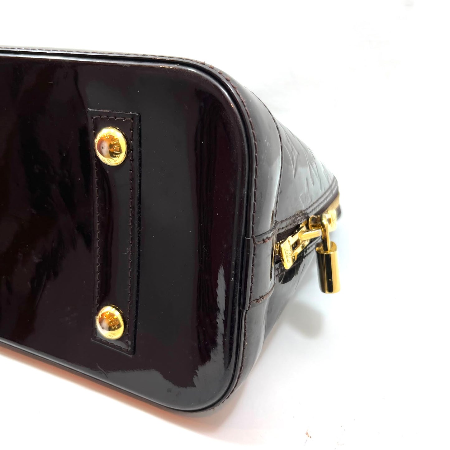 LOUIS VUITTON ALMA PM VERNIS