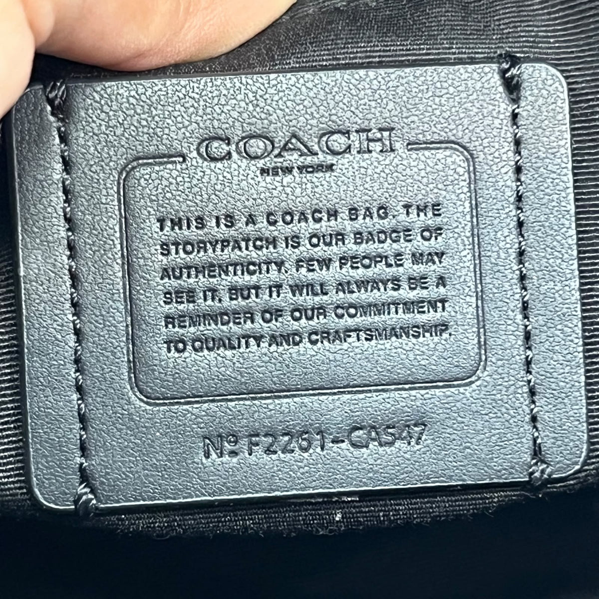 BOLSO COACH BOWLING ROWAN